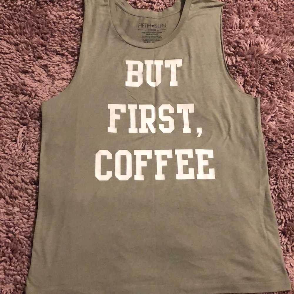 But first coffee